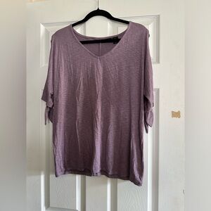 Short Sleeve Open Shoulder Shirt